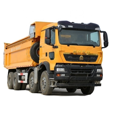 Hot Boutique Sinotruk HOWO TX 350hp 8X4 6.2m camión de basura con ESC y sistema multimedia