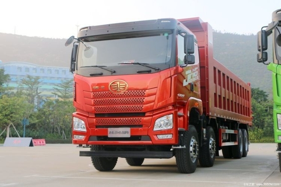 Transporte por carretera camiones de basura Qingdao Jiefang JH6 camión pesado con aire acondicionado