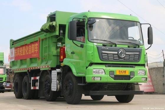 6.2m camiones de basura 320hp 8X4 Dongfeng Vehículo comercial Tianjin VR camión pesado para caliente