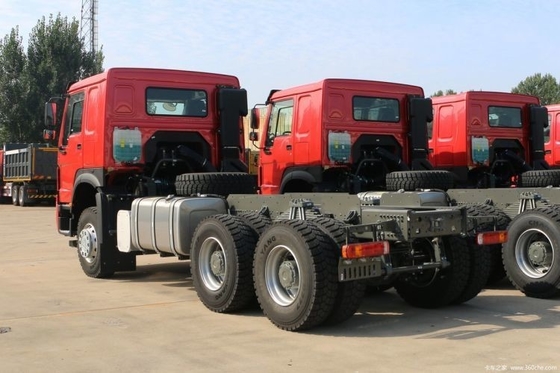 Camión pesado nacional HOWO 6X4 6.8m camión de descarga con rendimiento y 380 caballos de fuerza