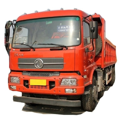 2010 camión comercial Dongfeng 280HP 8X4 7.6m camión descargable con asiento del conductor de suspensión aérea