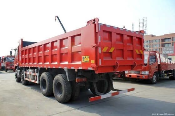 2010 camión comercial Dongfeng 280HP 8X4 7.6m camión descargable con asiento del conductor de suspensión aérea