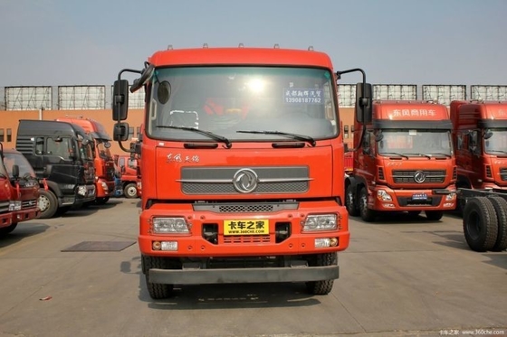2010 camión comercial Dongfeng 280HP 8X4 7.6m camión descargable con asiento del conductor de suspensión aérea
