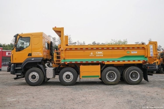 Dongfeng Liuqi Chenglong H5 350hp 8x4 8m camión de basura perfecto para la tienda profesional