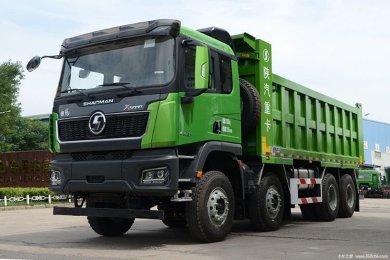 Shacman Heavy Cadron X5000 Elite Versión 550 HP 8X4 8m camiones de basura con caja de engranajes FAST