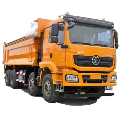 China Shacman Cadron pesado M3000 Urbano 375hp 8X4 8m camiones de basura con dirección derecha
