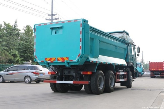 6x4 volante HOWO camión pesado 380hp 5.4m camión de basura para el comprador B2B