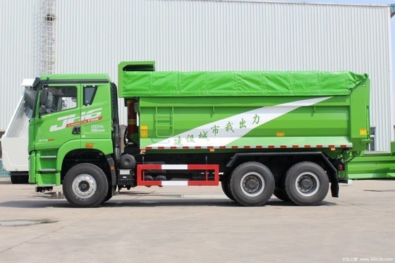 Boutique Qingdao Jiefang JH6 camión pesado 375hp 6X4 5.6m camión de descarga con caja de engranajes FAST
