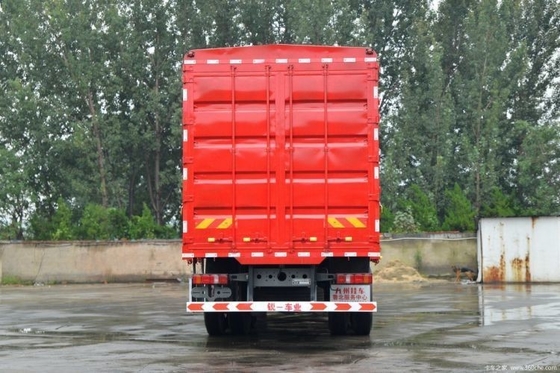 SINOTRUCK HOWO TH7 460HP 8X4 camión pesado con 9.5m de la red de almacén y sistema multimedia