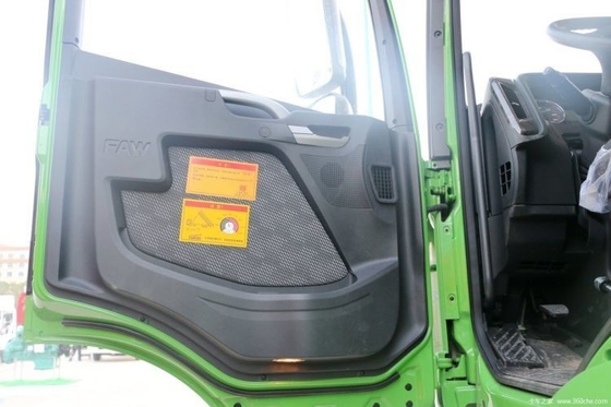 Qingdao Jiefang JH6 camión pesado 375HP 6X4 5.8m camión de basura con 10 llantas a un precio asequible