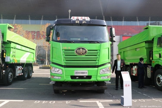 FAW Jiefang J6P camión pesado 390HP 6X4 5.6m camión de descarga para el transporte de carga pesada