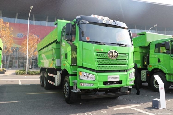 FAW Jiefang J6P camión pesado 390HP 6X4 5.6m camión de descarga para el transporte de carga pesada