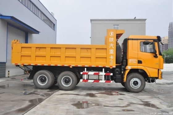 Shacman Delong X3000 375hp 6X4 5.6m camión de descarga de minería para el transporte de sitios de minería