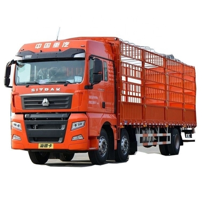 Sinotruk de segunda mano SITRAK G7 330hp 6X2 8.6m Camión de tipo cuadrícula Camión de cercas