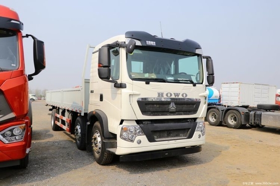 Camión de cerca caliente 6X2 7.8m Sinotruk HOWO T5G Camión pesado 270HP con dimensiones de tanque de carga