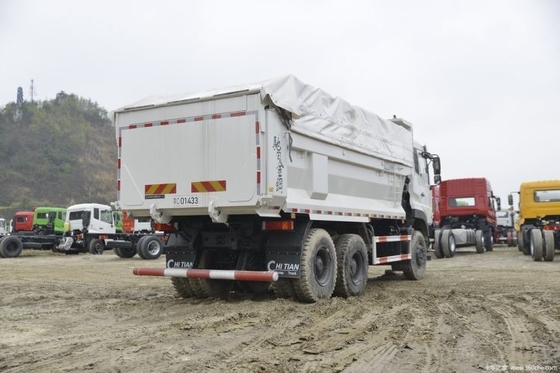 Boutique Dongfeng Vehículo comercial Tianlong KC Camión pesado de 350 caballos de fuerza 6X4 5.4m Camión de descarga