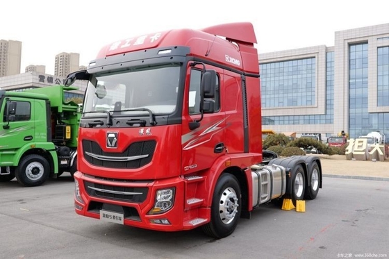 10 Número de neumático Euro 6 Xugong Hanfeng P5 430 CV Camiones tractores 6X4 para transporte