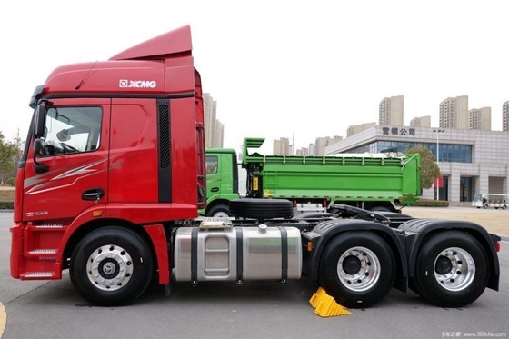 10 Número de neumático Euro 6 Xugong Hanfeng P5 430 CV Camiones tractores 6X4 para transporte
