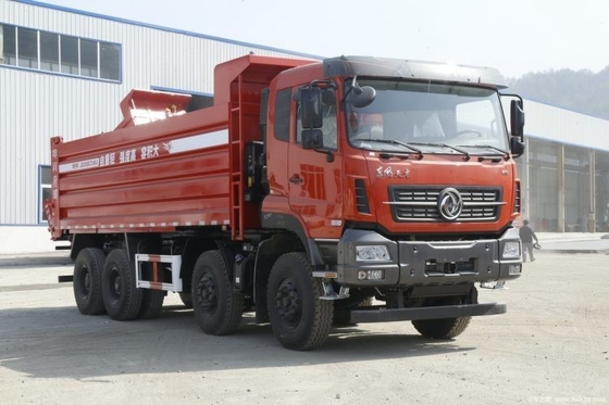 450hp Dongfeng Vehículo comercial Tianlong KC 8X4 8.6m camión de descarga para distribuidores de autos usados