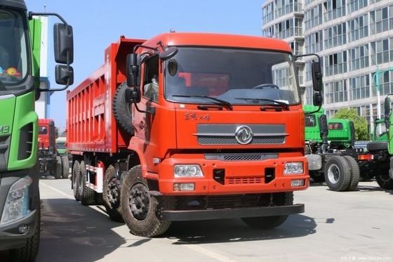 Productos de segunda mano calientes Dongfeng Tianjin 310 HP 8X4 6.5m camión de basura con 6 cilindros