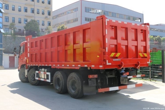 Productos de segunda mano calientes Dongfeng Tianjin 310 HP 8X4 6.5m camión de basura con 6 cilindros