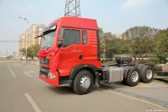 SINOTRUCK HOWO T5G Camión pesado de 340 CV Camiones tractores de 6X4 para autos de boutique usados en caliente
