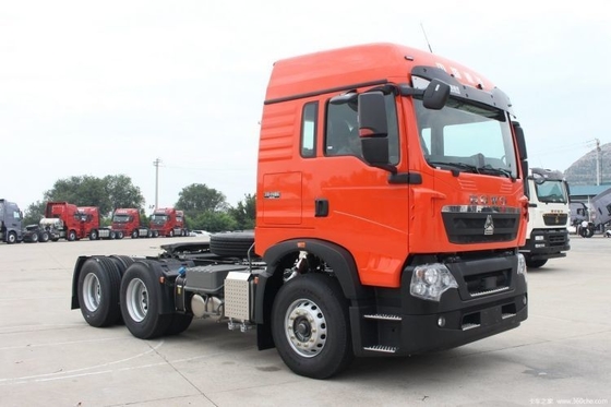 Velocidad máxima 110KM h HOWO TX 430 HP 6X4 camión tractor con capacidad del motor 8L