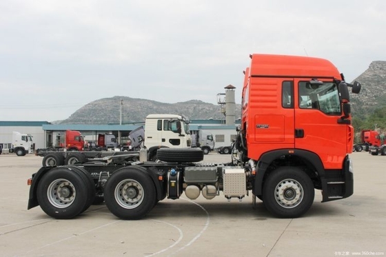Velocidad máxima 110KM h HOWO TX 430 HP 6X4 camión tractor con capacidad del motor 8L