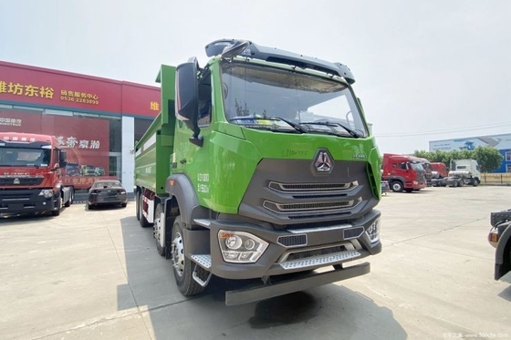 Sinotruk Haohan N5G 340hp 8X4 5.6m camión de descarga para el segmento de camiones pesados y rendimiento