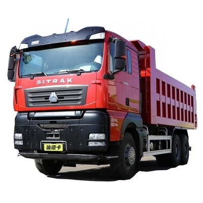 Sinotruk SITRAK G7 400 hp 6x4 5.8m camiones de basura perfecto para el comercio internacional
