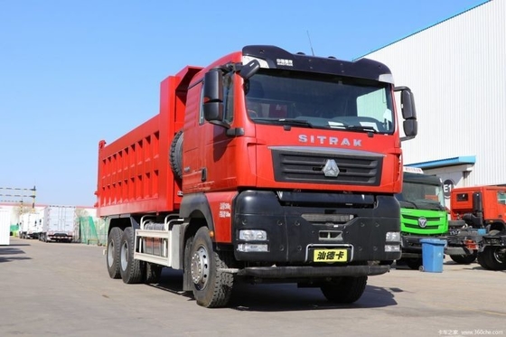 Sinotruk SITRAK G7 400 hp 6x4 5.8m camiones de basura perfecto para el comercio internacional