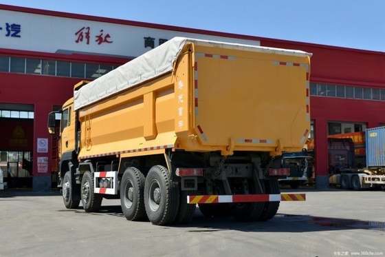 Boutique Sinotruk de segunda mano SITRAK G7W 400hp 8X4 6.8m camiones de basura con tanque de carga de 6.2-8m