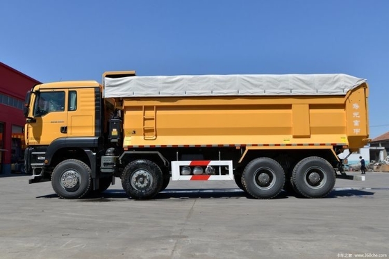 Boutique Sinotruk de segunda mano SITRAK G7W 400hp 8X4 6.8m camiones de basura con tanque de carga de 6.2-8m