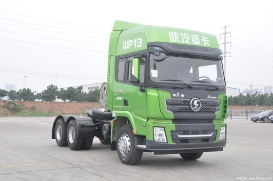 Dirección derecha Shacman Cardron pesado X3000 430 CV 6X4 camiones tractor de GNL automático