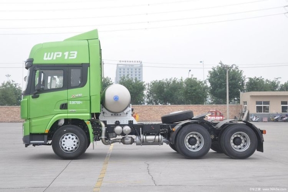 Dirección derecha Shacman Cardron pesado X3000 430 CV 6X4 camiones tractor de GNL automático