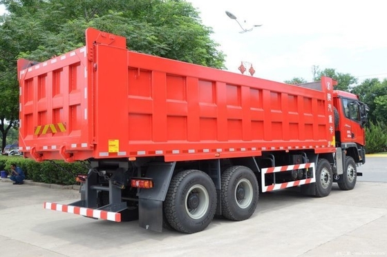 Aire acondicionado automático Shacman Delon X3000 550hp 8X4 8.8m camiones de descarga para trabajo pesado