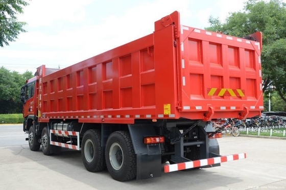 Aire acondicionado automático Shacman Delon X3000 550hp 8X4 8.8m camiones de descarga para trabajo pesado