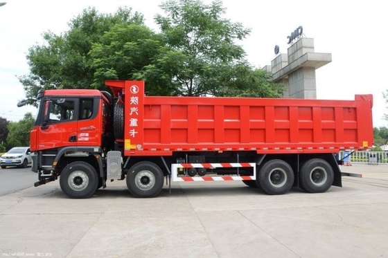 Aire acondicionado automático Shacman Delon X3000 550hp 8X4 8.8m camiones de descarga para trabajo pesado