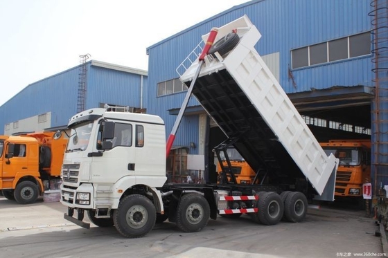 Shacman Delong M3000 350 HP 8X4 7.2m camiones de basura ideal para los coches de segunda mano chinos