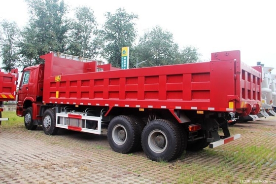 Sinotruk HOWO Camión pesado 380 CV 8X4 7.8m Camiones de descarga con asiento del conductor de suspensión aérea