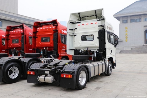 Shacman X3000 6X4 camión tractor de GNL 430HP con suspensión de aire neumático del asiento del conductor 10R22.5
