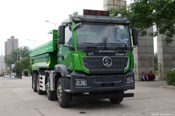 23 Shacman Delong M3000S City 350 HP 8X4 6.5m camiones de basura con capacidad del motor 8L