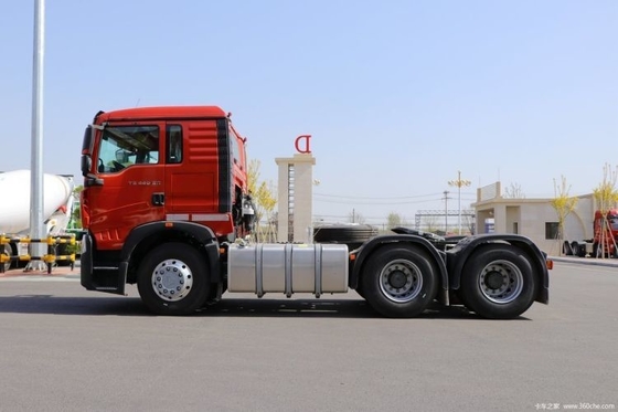 430 CV 6X4 Corazón de camión usado HOWO TX Tractor de camión pesado con gran capacidad del tanque de combustible