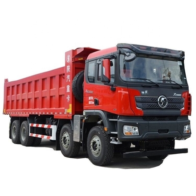 Capacidad de carga alta 30-40 toneladas Shacman Delon X3000 460 HP 8X4 8 m camión de basura para artículos