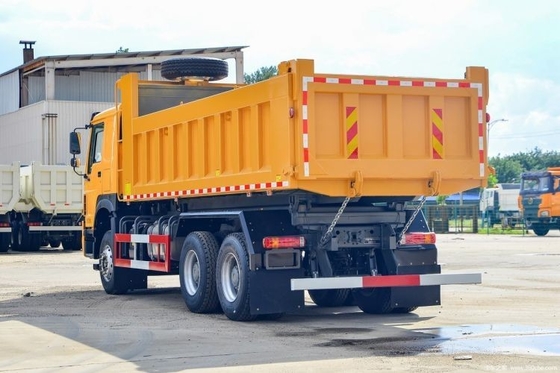 400hp Sinotruk HOWo V7 camión pesado 6X4 camión descargable con asiento del conductor de suspensión neumática