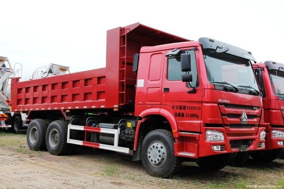 340 CV 6X4 5.6m Sinotruk HOWO camión pesado camión de descarga para 10-15T GVW ventana automática
