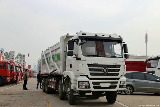 Hot Used Boutique Cars Shacman Delong M3000 290 HP 8X4 7.6 m camión de basura con 6 cilindros