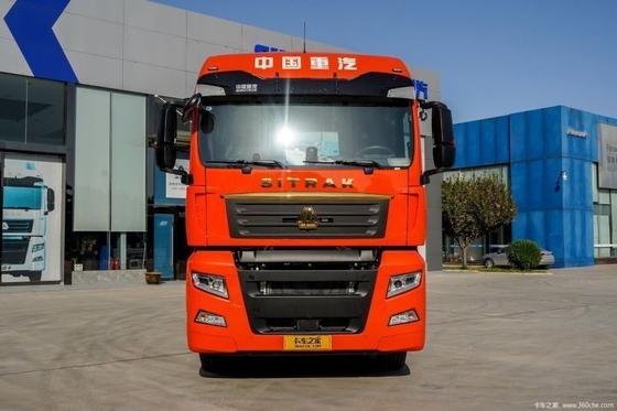 SITRAK G7S 610 HP 6X4 cabeza de camión de remolque con gran capacidad del tanque de combustible y ventana automática