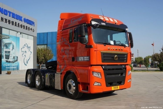 SITRAK G7S 610 HP 6X4 cabeza de camión de remolque con gran capacidad del tanque de combustible y ventana automática