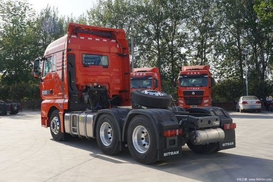 SITRAK G7S 610 HP 6X4 cabeza de camión de remolque con gran capacidad del tanque de combustible y ventana automática